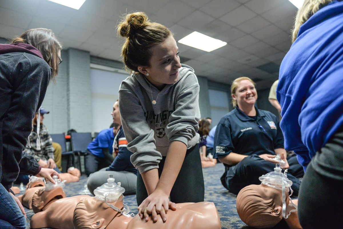 Ongoing EMT training.